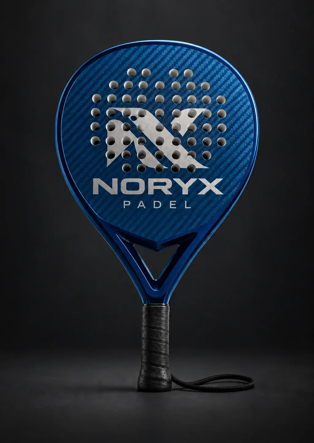 NORYX Beginner racket design concept in Ocean Blue