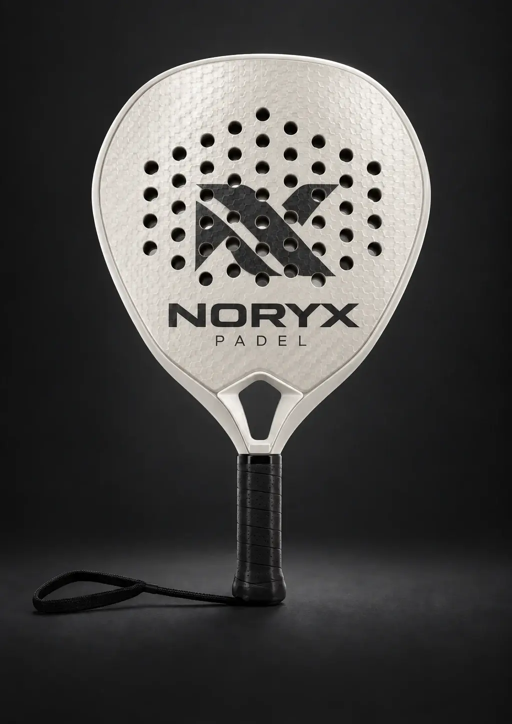 NORYX Elite / Pro racket design concept in Pearl White